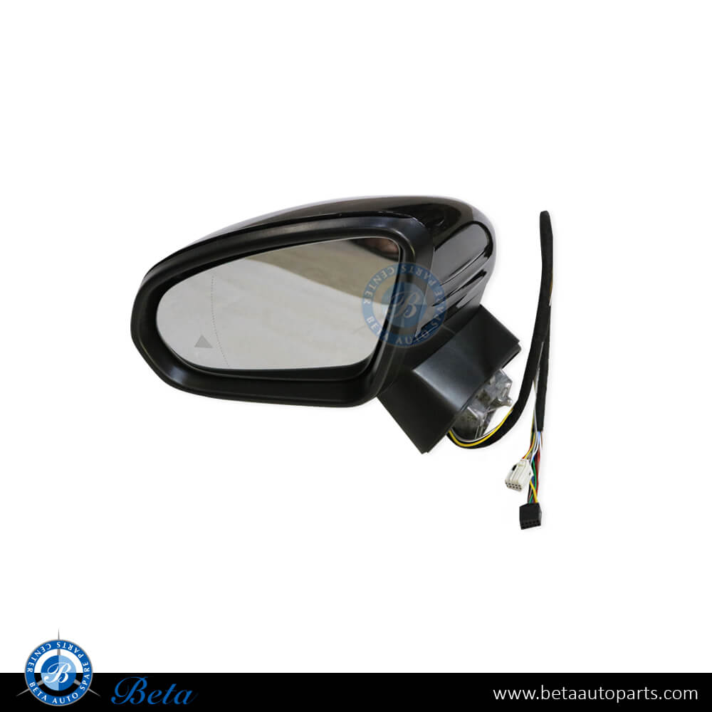 Left Side Side Mirror assembly with Folding with Blind Spot for Mercedes CLA-Class C118 2019-Up models, Part Number 1188100904 Left Side Side Mirror assembly with Folding with Blind Spot for Mercedes CLA-Class C118 2019-Up models, Part Number 1188100904